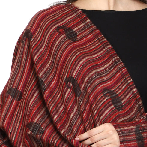 Women's Jamawar Kullu Woven Shawl
